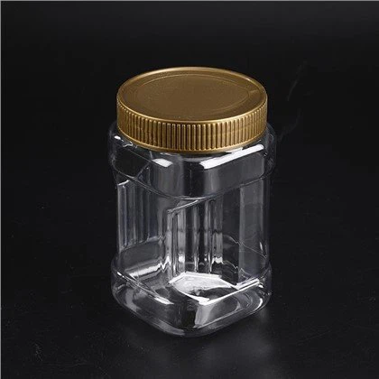 Empty Plastic Grip Jars